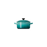 Le Creuset Stoneware Petite Round Casserole - Bleu Riviera