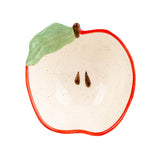 Candlelight 13cm Ceramic Apple Shaped Dish