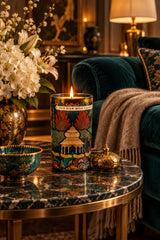Candlelight 15cm Silk Road Scented Glass Candle - Jaisalmer