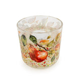 Candlelight 10cm LED Scented Glass Candle - Orchard Apple & Nutmeg