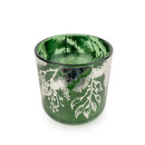 Candlelight 10cm LED Scented Glass Candle - Winter Fir & Mistletoe
