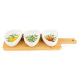 Candlelight 4-Piece Dish Set - Tomato
