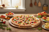 Candlelight Mango Wood Pizza Board - Tomato