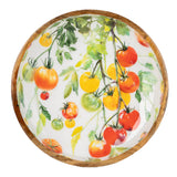Candlelight 30cm Mango Wood Serving Bowl - Tomato