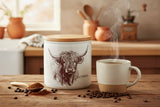Candlelight Coffee Storage Jar - Highland Cow