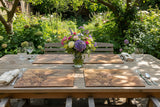Candlelight Set Of 2 Mango Wood Placemats - Highland Cow