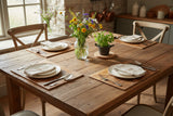 Candlelight Set Of 2 Mango Wood Placemats - Highland Cow