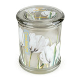 Candlelight Large Glass Scented Candle Jar - White Tulip & Bergamot