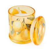 Candlelight Large Glass Scented Candle Jar - Sweet Lemon & Rosemary