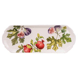 Candlelight 52cm Rectangular Ceramic Serving Platter - Fig & Pomegranate