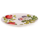 Candlelight 26cm Oval Ceramic Serving Plate - Fig & Pomegranate