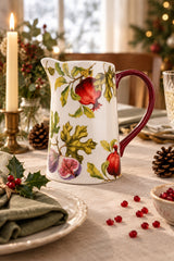 Candlelight 22cm Ceramic Serving Jug - Fig & Pomegranate