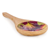 Candlelight Mango Wood Spoon Rest - Fig & Pomegranate