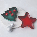 Le Creuset 20cm Stoneware Star Plate - Cerise
