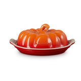 Le Creuset Halloween Stoneware Pumpkin Butter Dish - Volcanic