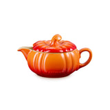Le Creuset Halloween Stoneware 400ml Pumpkin Gravy Boat with Lid - Volcanic