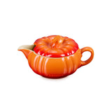 Le Creuset Halloween Stoneware 400ml Pumpkin Gravy Boat with Lid - Volcanic