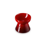 Le Creuset Stoneware 380ml Footed Raised Pet Bowl - Cerise