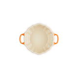 Le Creuset Halloween Stoneware Pumpkin Petite Round Casserole - Volcanic