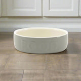 Scruffs Classic 15cm Stoneware Pet Food Bowl - Grey
