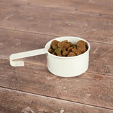 Scruffs 7 Litre Steel Pet Food Storage Cantina & Scoop - Cream