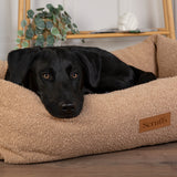 Scruffs Boucle 75cm x 60cm Box Bed - Desert Brown