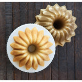 Nordic Ware Fluted Bundt Pan - Gold