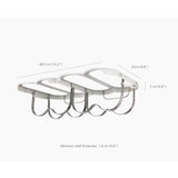Joseph Joseph Cradle™ Under-Shelf Folding Wine Bottle Rack