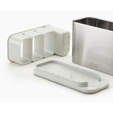 Joseph Joseph Surface Stainless Steel Cutlery Drainer - Light Stone