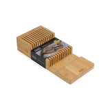 Joseph Joseph DrawerStore Large Bamboo 2-Tier Knife Organiser