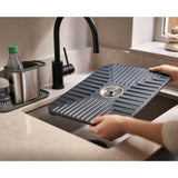Joseph Joseph SinkShield™ Grey Sink Protector With Plug - Large