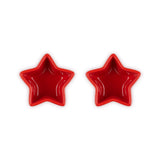Le Creuset Stoneware Set of 2 Star Ramekins - Cerise
