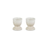 Le Creuset La Jardin Tulip Stoneware Set of 2 Egg Cups - Meringue