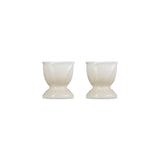 Le Creuset La Jardin Tulip Stoneware Set of 2 Egg Cups - Meringue
