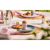 Le Creuset La Jardin Tulip Stoneware Set of 2 Egg Cups - Shell Pink