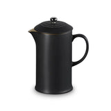 Le Creuset Stoneware Cafetiere - Satin Black
