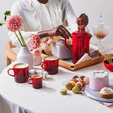 Le Creuset Stoneware Cafetiere - Cerise