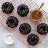 Nordic Ware Swirl Bundtlette Pan - Gold