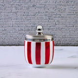 Bia International Porcelain Egg Coddler - Red Stripe