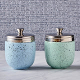 Bia International Set of 2 Porcelain Egg Coddlers - Eggshell