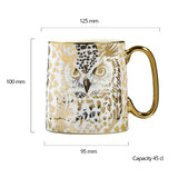 Bia International Porcelain 450ml Animal Mug - Owl