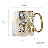 Bia International Porcelain 450ml Animal Mug - Zebra