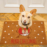 Premier Christmas 40cm x 60cm Doormat - Robin
