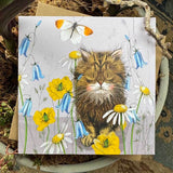 Alex Clark Blank Greetings Card - Willow