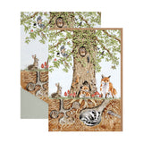 Wrendale Designs by Hannah Dale Nature Notecard Pack - Wild Woodland