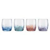 Anton Studio Designs 4-Piece 350ml DOF Glass Tumblers - Speckle