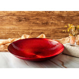 Anton Studio Designs Crimson Comet Bowl - 39.5cm