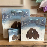 Alex Clark Small Gift Bag - Bunny Love