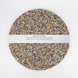Liga Set of 4 Round Cork Placemats - Beach Clean