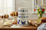 Emma Bridgewater Set of 3 Round Cake Tins - Blue Hens